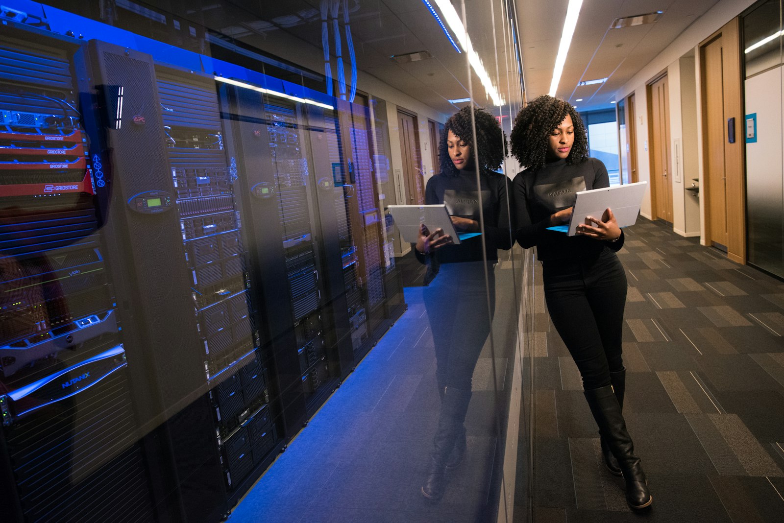 Technology consultant working with enterprise infrastructure